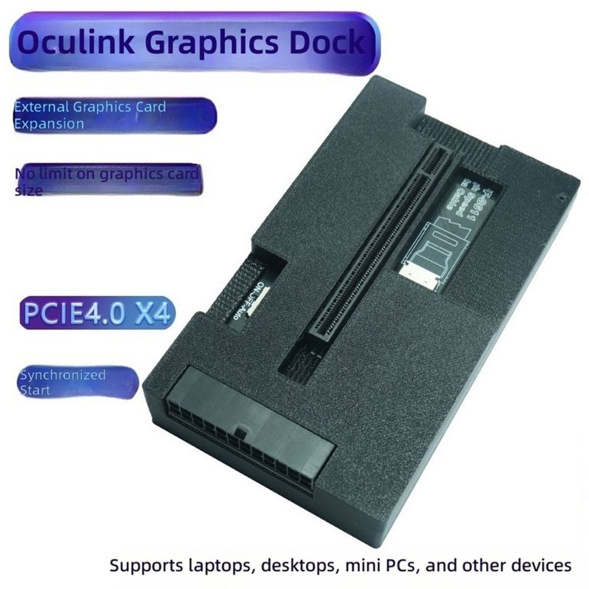 Dock Oculink EGPU per laptop,  - Oculink Egpu Dock Graphics Card recensione e prezzo